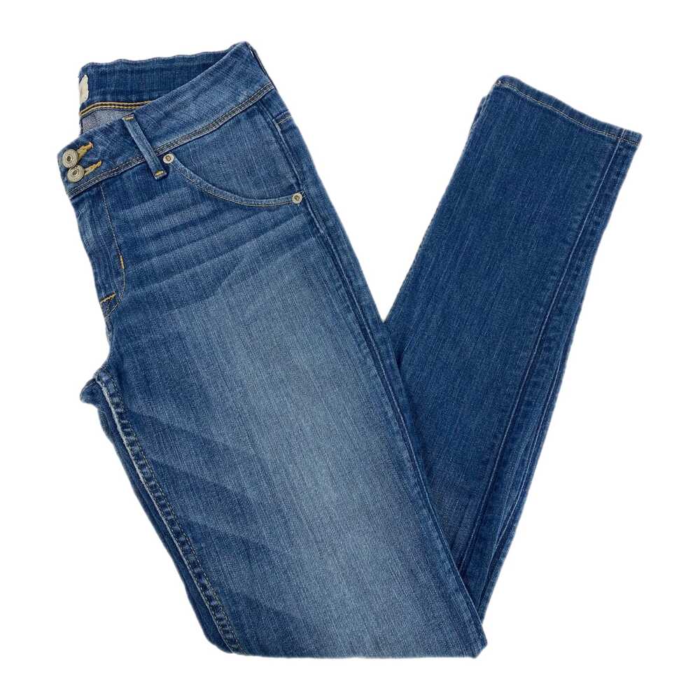 Hudson Jeans Blue Medium Wash Skinny Jeans | Size 26